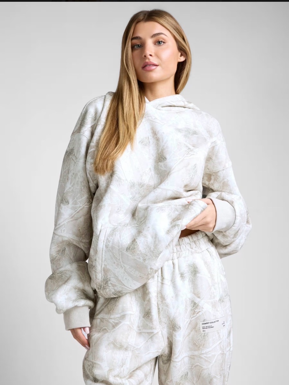 Comfrt silver birch hoodie xs NWT